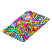 Magnet Flexible Main Tirée Par EDDArt - Blah Blah Blah 1 (Côté Gauche)