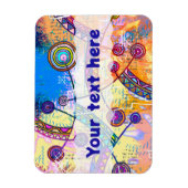 Magnet Flexible Main tirée par EDDArt - Échelle de rêve 1 (Vertical)