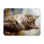 Magnet Flexible Maine Coon Kitten Portrait flexible (Horizontal)