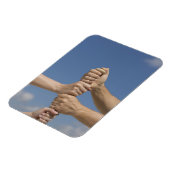 Magnet Flexible Mains de l'équipe sur chaume (Côté Gauche)