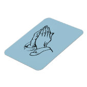 Magnet Flexible Mains de prière (Côté Gauche)