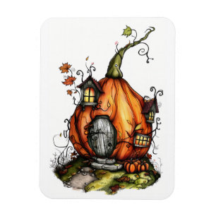 Magnet Flexible Maison Citrouille Fairy Tale