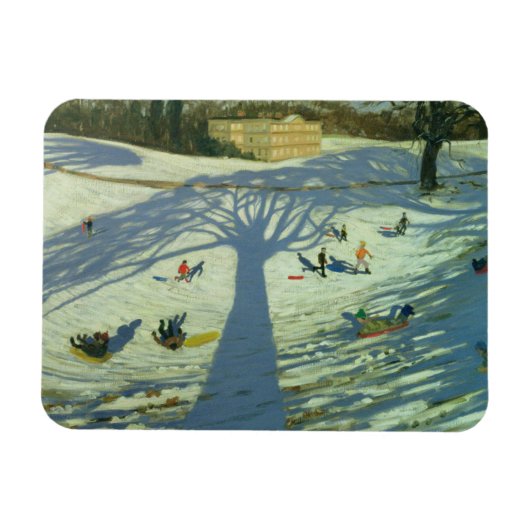 Magnet Flexible Maison de l'abbaye de Calke Hiver 2002 (Horizontal)