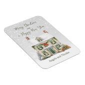 Magnet Flexible Maison de Noël en Neige (Côté Droit)