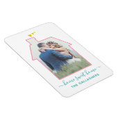 Magnet Flexible Maison de Photo Famille Forme Mariage Réchauffeur  (Côté Droit)