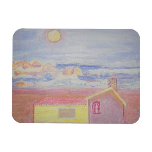 Magnet Flexible Maison de plage (Horizontal)