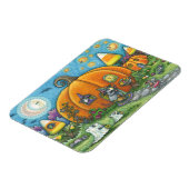 MAGNET FLEXIBLE MAISON DE SOURIS, TRICK OU TRAÎTRES HALLOWEEN MAGN (Côté Gauche)