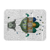 Magnet Flexible Maison des papillons (Horizontal)