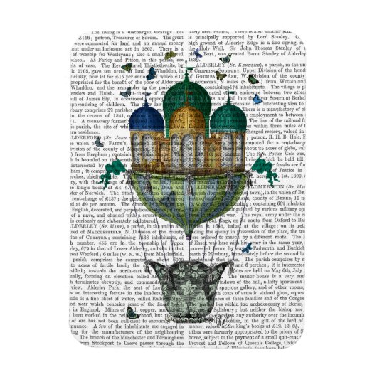 Magnet Flexible Maison des papillons (Vertical)