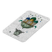 Magnet Flexible Maison des papillons (Côté Gauche)