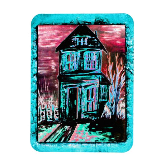 Magnet Flexible Maison d'invitation (Vertical)