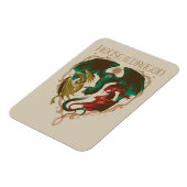 Magnet Flexible Maison du Dragon | Bouclier dragon (Côté Gauche)