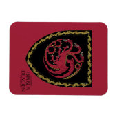 Magnet Flexible MAISON DU DRAGON | Maison Targaryen Crest (Horizontal)