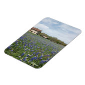 Magnet Flexible Maison du Texas célèbre Bluebonnets (Côté Gauche)