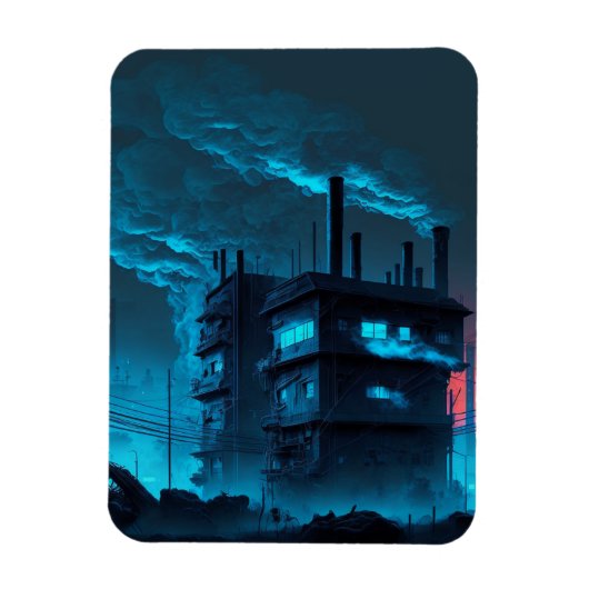 Magnet Flexible Maison haunted (Vertical)