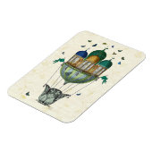 Magnet Flexible Maison papillon 2 (Côté Gauche)