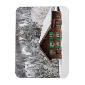 Magnet Flexible Maison traditionnelle en Bavière aimant rectangula (Vertical)