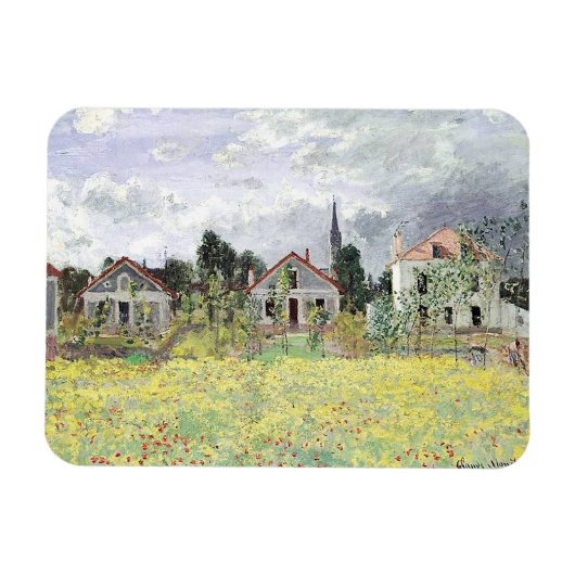 Magnet Flexible Maisons à Argenteuil Claude Monet (Horizontal)