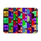 MAGNET FLEXIBLE MAISONS COMMUNAUTÉ MAISON COLORÉE (Horizontal)