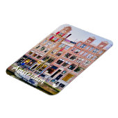 Magnet Flexible Maisons d'Amsterdam - aimant frigo par Velvet Esca (Côté Gauche)