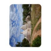 Magnet Flexible Maisons Trulli dans les Pouilles/Pouilles (Vertical)