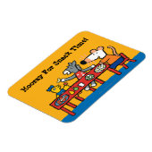 Magnet Flexible Maisy and Friends Preschool Snack Time (Côté Gauche)