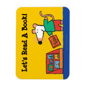 Magnet Flexible Maisy avec livres de bibliothèque (Vertical)