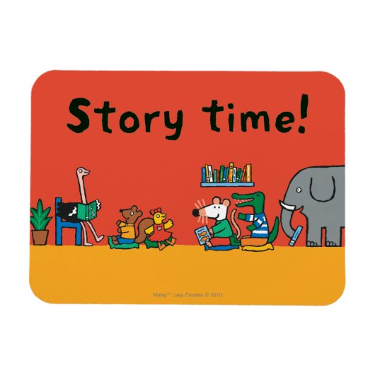 Magnet Flexible Maisy et amis lisent ensemble (Horizontal)
