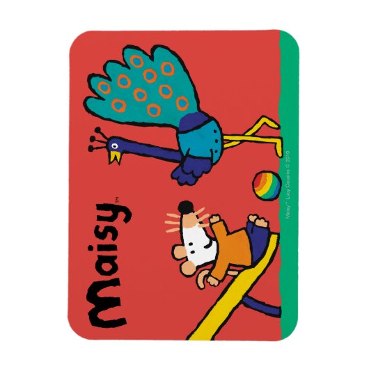 Magnet Flexible Maisy sur le terrain de jeu avec les amis (Vertical)