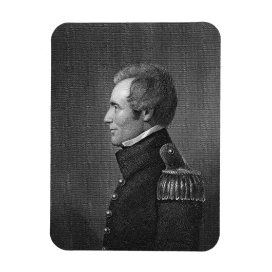Magnet Flexible Major général Edmund Pendleton Gaines (1777-1849) (Vertical)