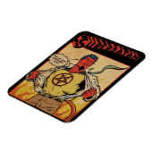 Magnet Flexible Major League BAD GUY (Côté Gauche)