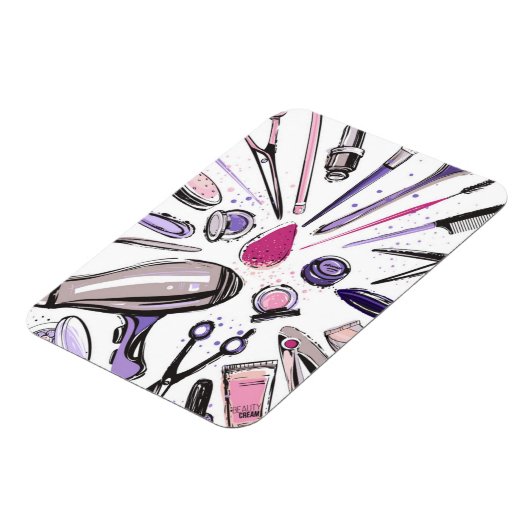 Magnet Flexible Makeup circle design (Côté Gauche)