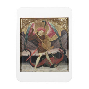 Magnet Flexible Mal de victoire de St Michael, c.1480 (tempera sur