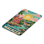 Magnet Flexible Malacca Malaisie (Côté Gauche)