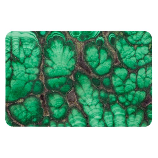 Magnet Flexible Malachite à motif vert (Horizontal)
