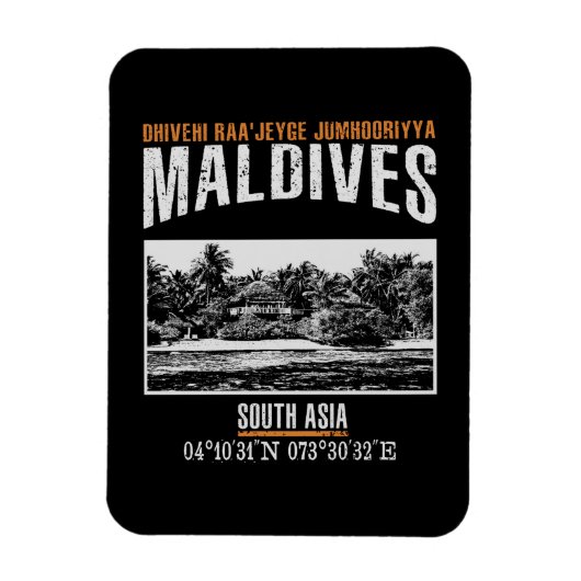 Magnet Flexible Maldives (Vertical)