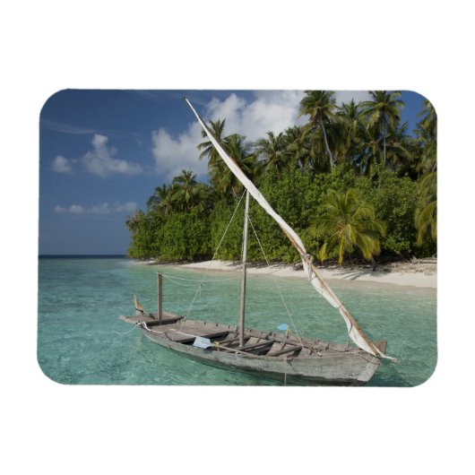 Magnet Flexible Maldives, Atoll de Malé Nord, île de Kuda (Horizontal)