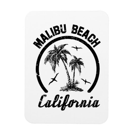 Magnet Flexible Malibu Beach (Vertical)