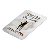 Magnet Flexible Malinois - Berger belge -Mechelaar -Maligator (Côté Gauche)
