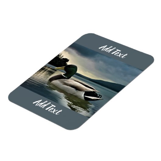 Magnet Flexible Mallard Duck (Côté Gauche)