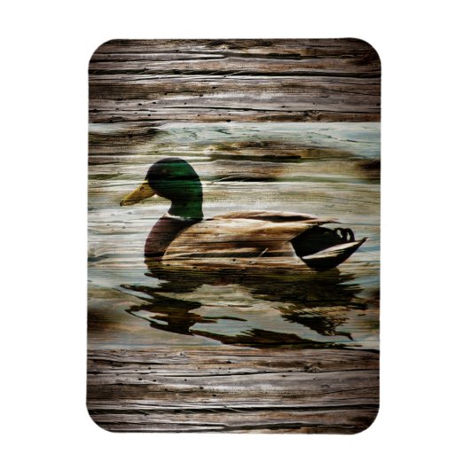 Magnet Flexible Mallard Duck (Vertical)