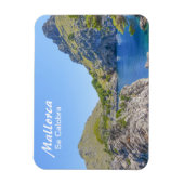 Magnet Flexible Mallorca Espagne Sa Calobra Bay Souvenir de voyage (Vertical)
