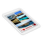 Magnet Flexible Malte - I Love - (Côté Droit)