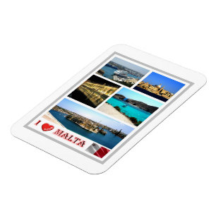 Magnet Flexible Malte - I Love -