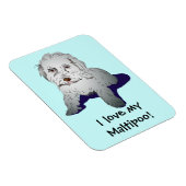 Magnet Flexible Maltipoo Cute Puppy (Côté Droit)