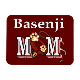 Magnet Flexible MAMAN de chien de Basenji