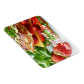 Magnet Flexible Maman dit de ne pas oublier de manger (Côté Droit)