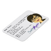 Magnet Flexible Maman Sarcasme (Côté Gauche)