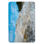 Magnet Flexible Mammoth Hot Springs Parc national de Yellowstone (Vertical)