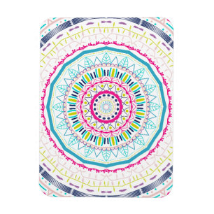 Magnet Flexible mandala coloré